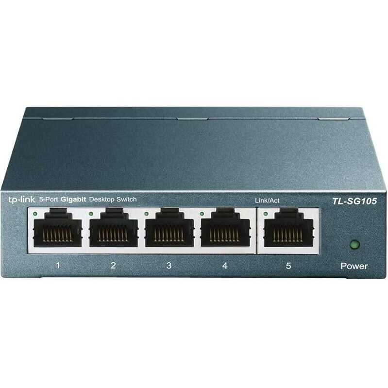 TP-Link TL-SG105 5 Port Gigabit Unmanaged Ethernet Switch