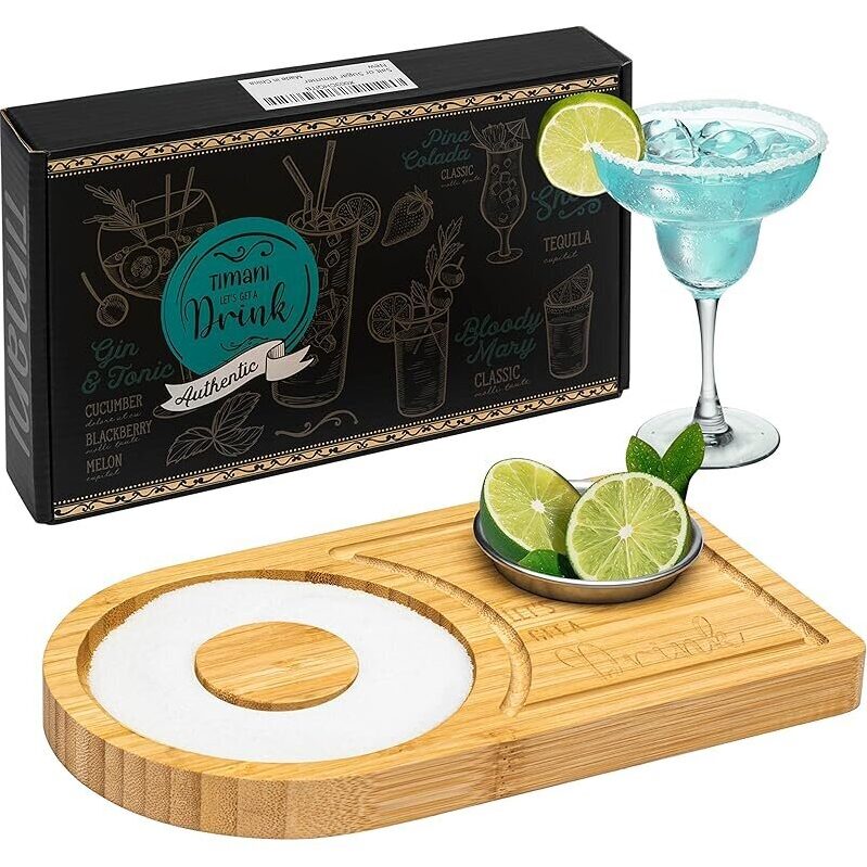 Elevate Your Drink with Timani Margarita Salt Rimmer Set