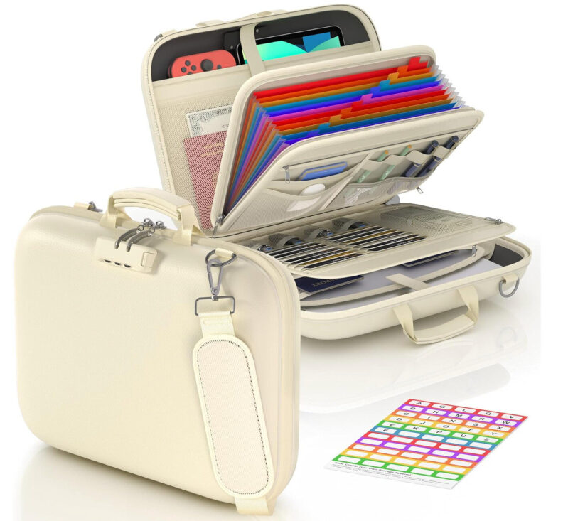 Discounted Fireproof and Waterproof File Organizer - Ideal for Home and Office