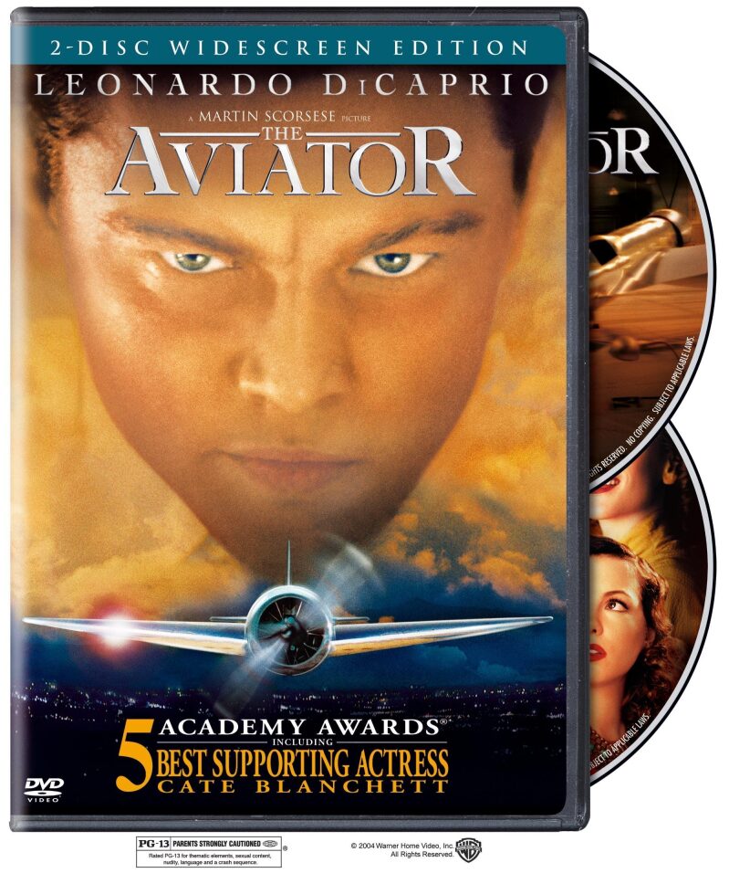 The Aviator DVD WS: Dive into Howard Hughes' Legacy with Leonardo DiCaprio