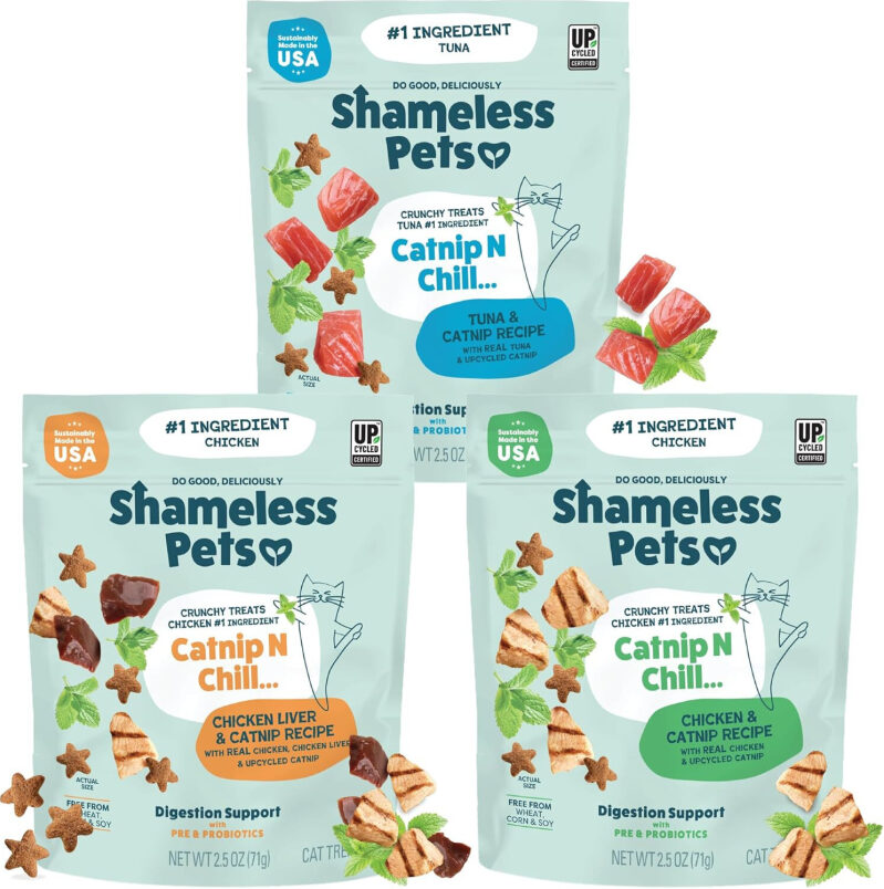 Shameless Pets Cat Treats - Healthy Freeze-Dried Cat Snacks