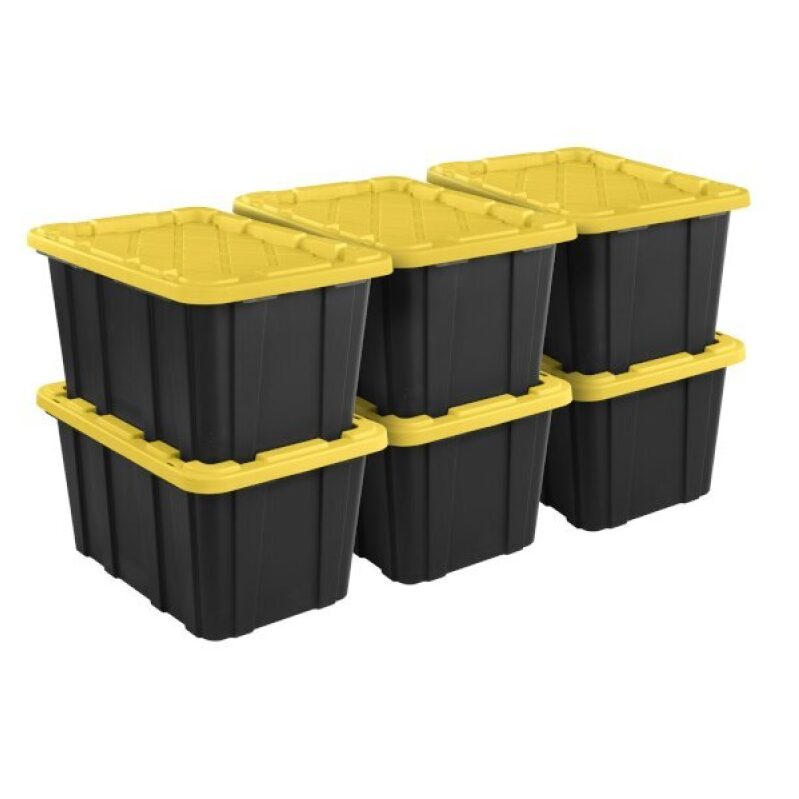 Sterilite 6-Pack 27-Gallon Storage Bins Deal