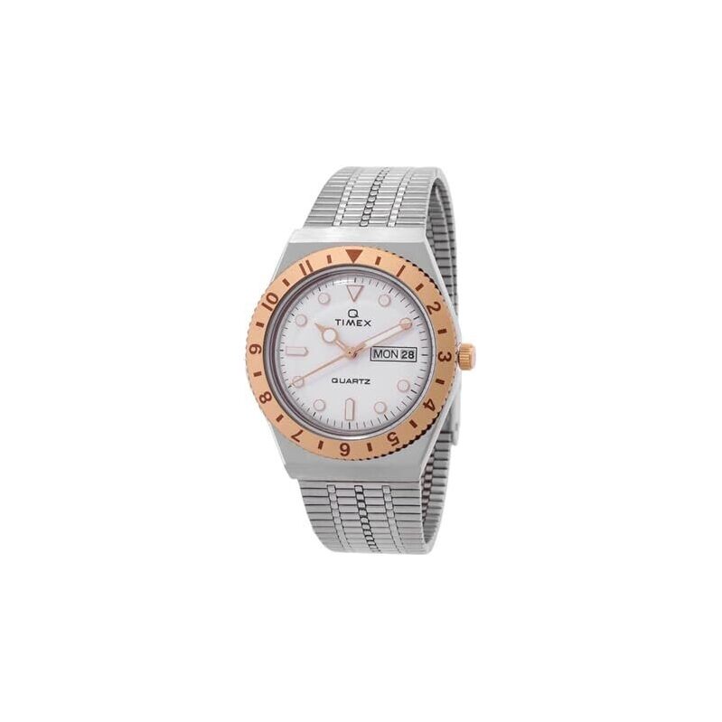 Timex Q Women's 36mm Silver Dial Watch: Timeless Style at an Unbeatable Price