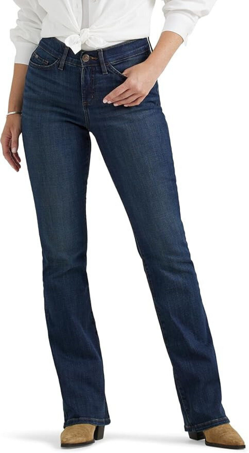 Lee Ultra Lux Women's Stretch Micro-Lace Denim Pants - Multicolor Options