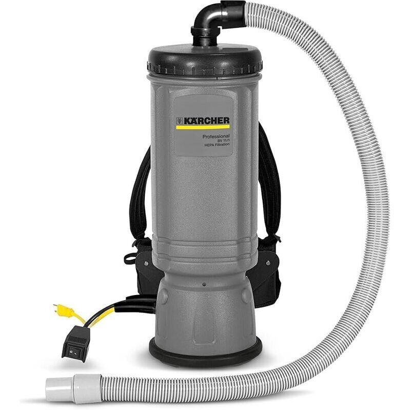 Kärcher Commercial Backpack Vacuum Cleaner with 50 ft. Cord