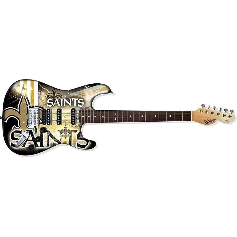 Limited Edition NFL New Orleans Saints Northender Electric Guitar