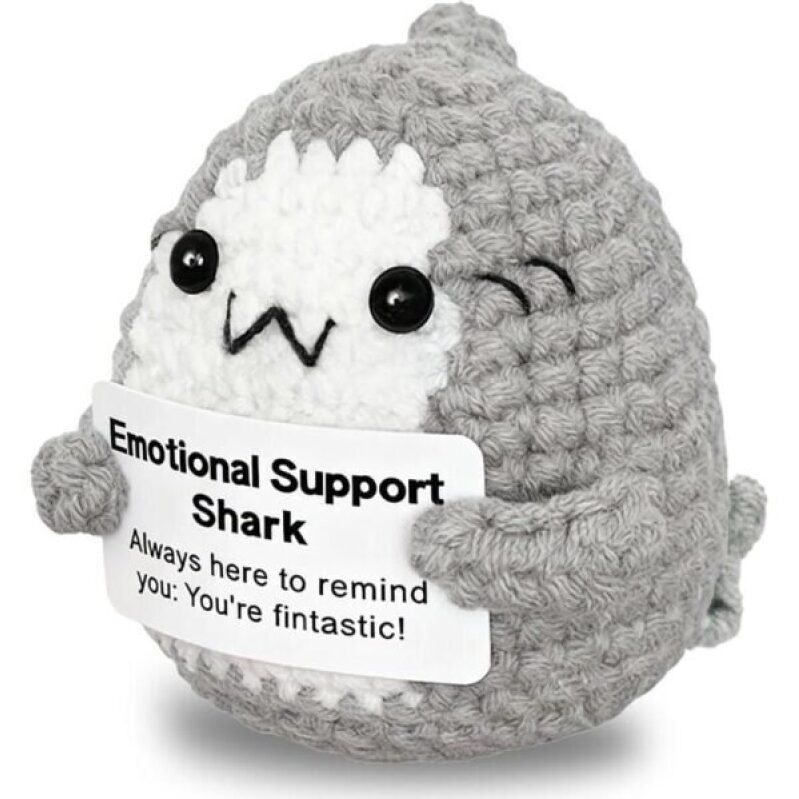 Emotional Support Shark: The Perfect Crocheted Comfort Companion