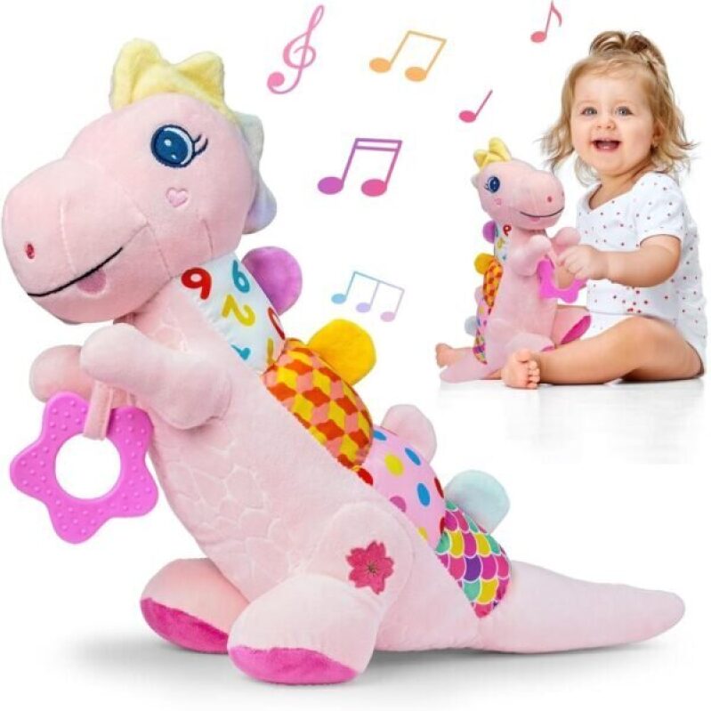 Musical Baby Dino Plush Toy - 61% Off