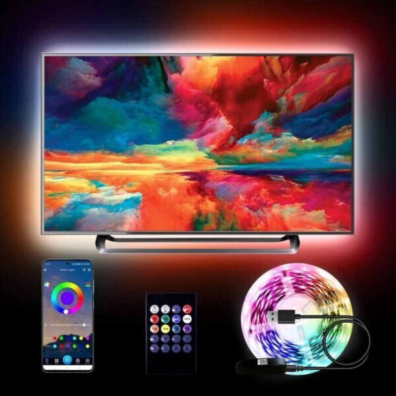 Dalattin 15ft LED Lights for TV: Enhance Your Viewing Experience with RGB TV Backlight