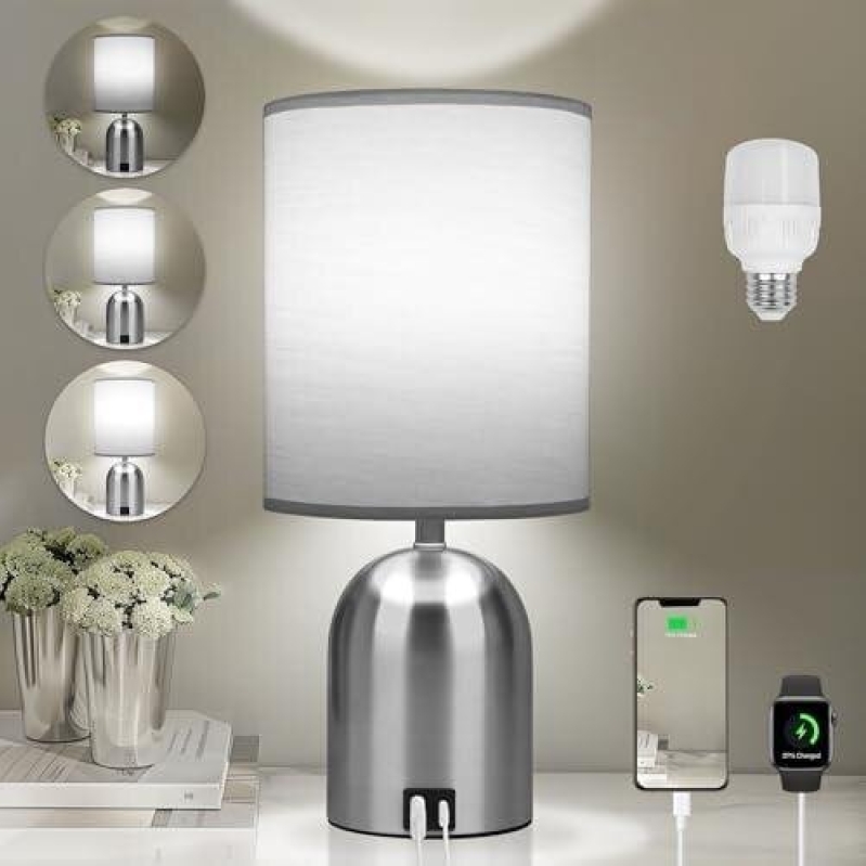 Versatile USB Charging Desk Lamp - 50% Discount
