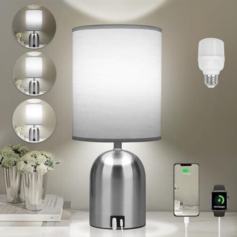 Versatile USB Charging Desk Lamp - 50% Discount