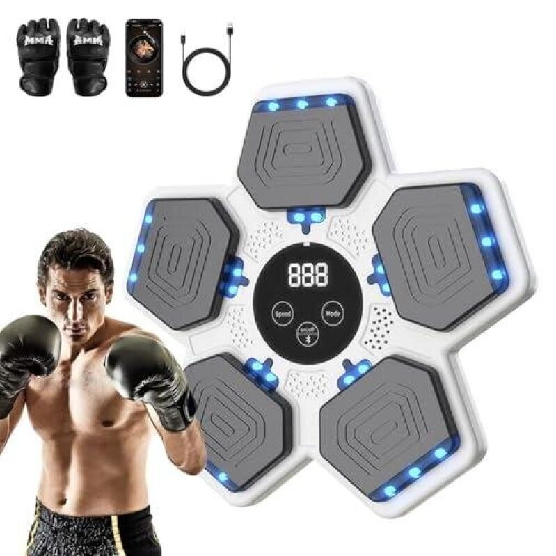 Upgraded Smart Boxing Wall Target with Gloves - 50% OFF