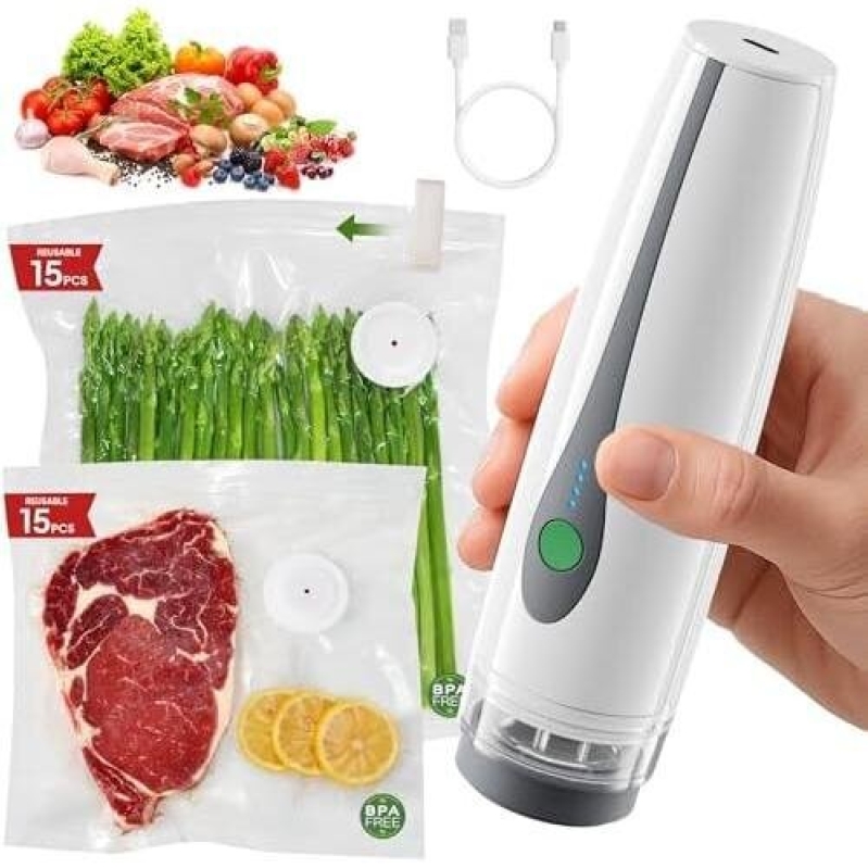 Portable Mini Vacuum Sealer 71% OFF - Save More, Waste Less