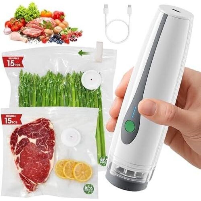 Portable Mini Vacuum Sealer 71% OFF - Save More, Waste Less