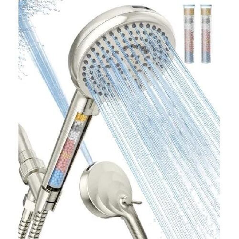 Handheld Filtration Shower Head with 50% Discount