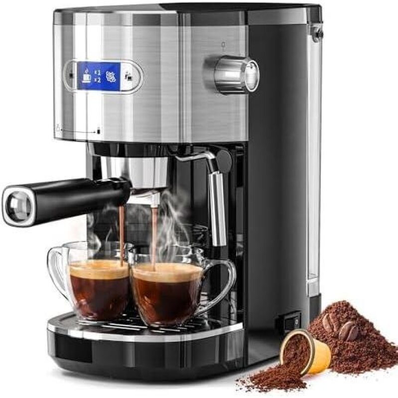 Half Automatic Italian Espresso Machine - 58% Discount