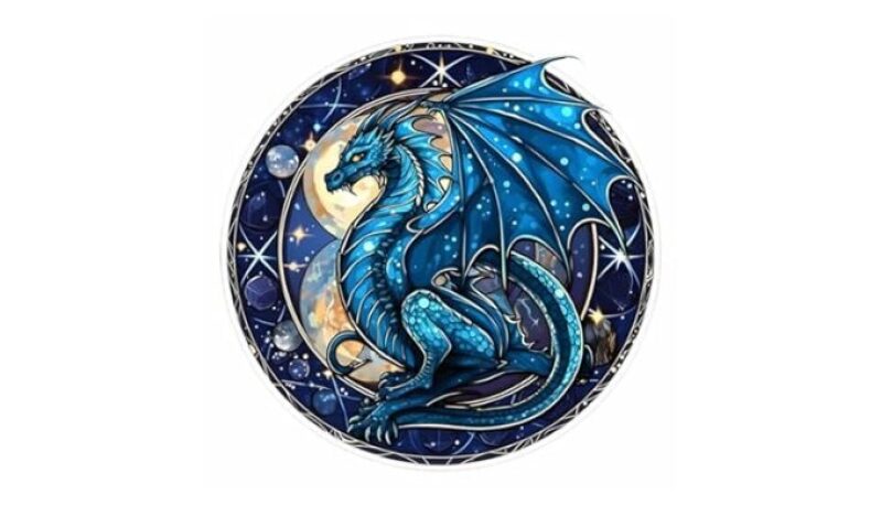 Stunning Blue Dragon Diamond Painting Kit - Perfect for Relaxation