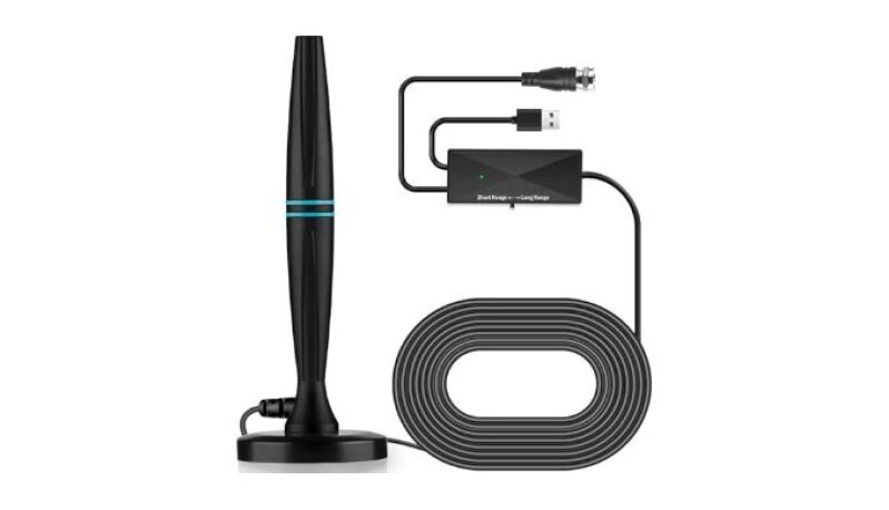Lyrwihn Indoor TV Antenna for Smart TV - Long Range Reception