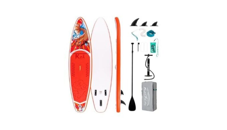 Koi Inflatable Paddle Board - Ultimate Water Adventure Kit