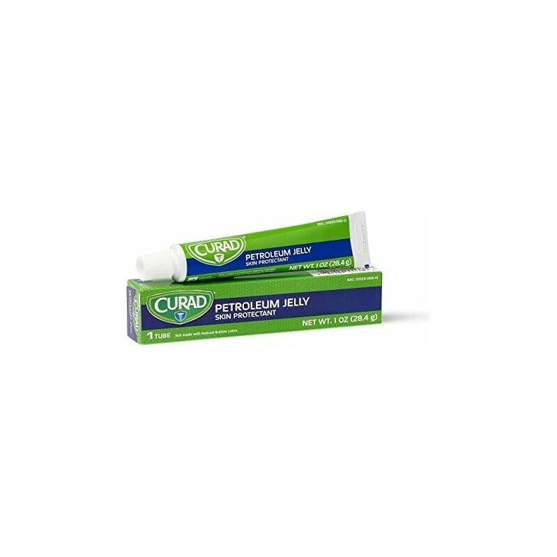 CURAD Petroleum Jelly Skin Protectant and Moisturizer - Essential for Dry Skin