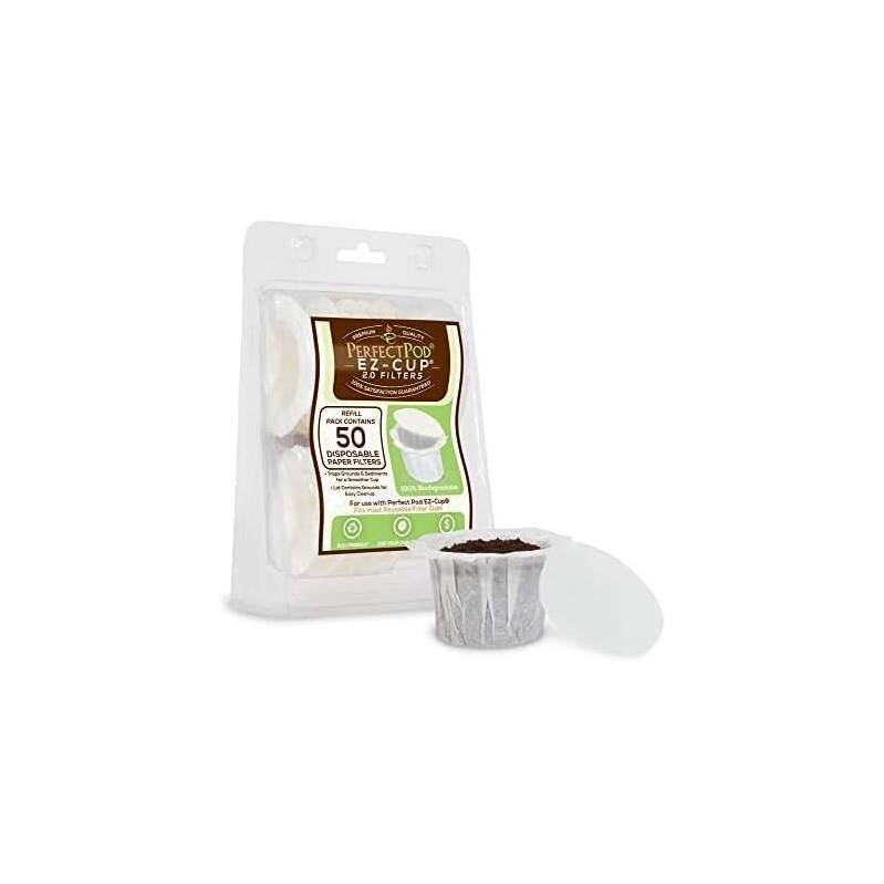 Perfect Pod EZ-Cup Disposable Paper Filters - 50ct