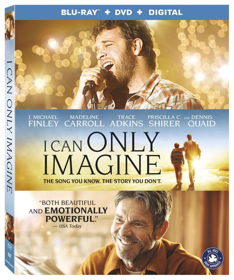 I Can Only Imagine Blu-ray + DVD + Digital - Inspiring Story Behind MercyMe's Hit Song