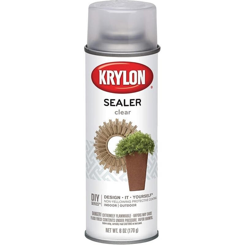 Krylon Make It Last Clear Coat Sealer - 6oz