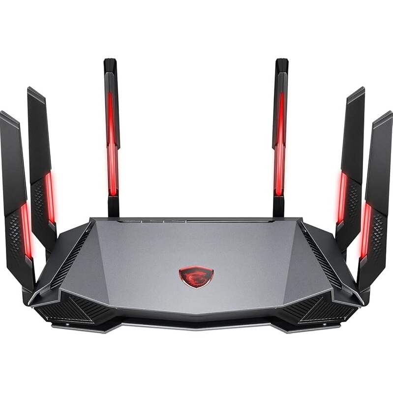 High-Performance MSI RadiX AXE6600 WiFi 6E Gaming Router