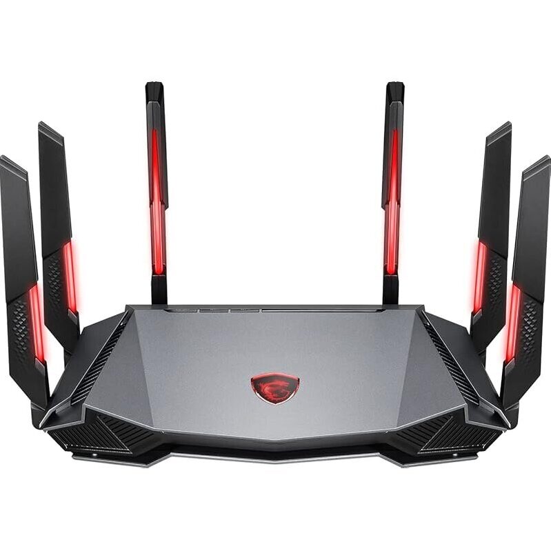 High-Performance MSI RadiX AXE6600 WiFi 6E Gaming Router