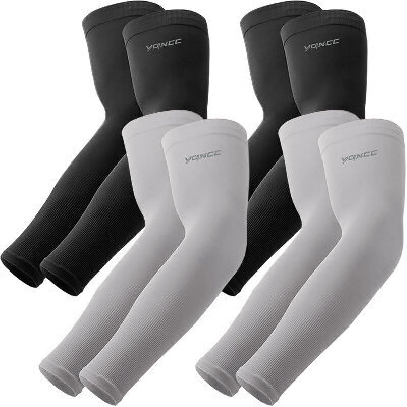 4 Pairs Sports Sun Protection Cooling Arm Sleeves