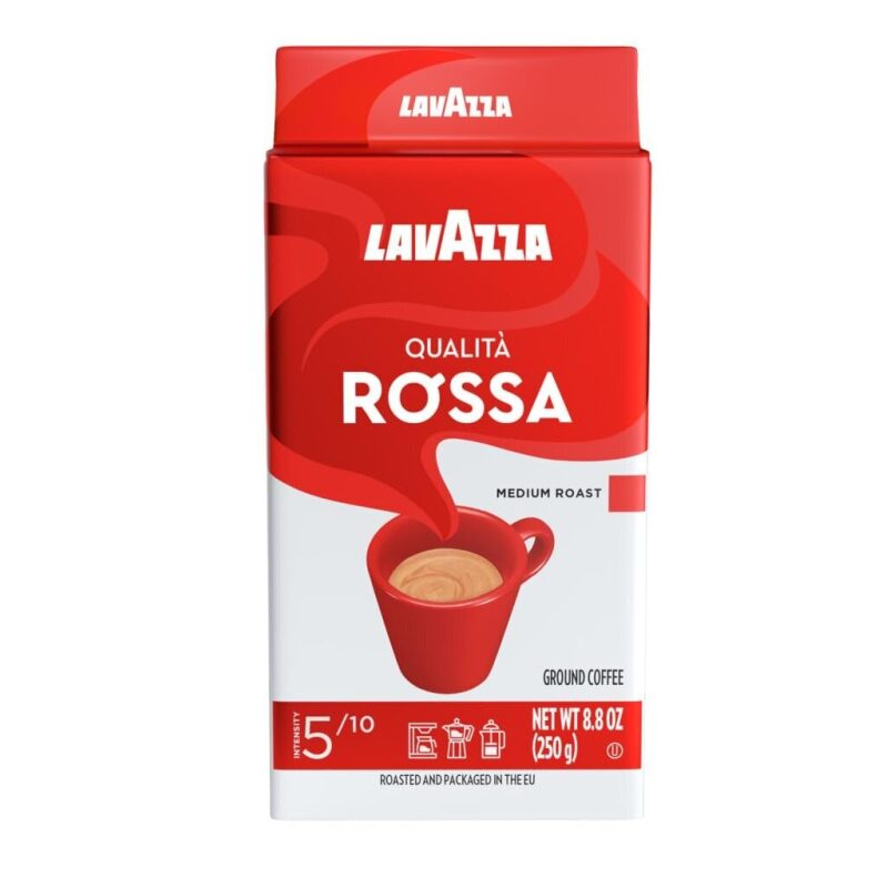 Lavazza Qualita Rossa Ground Coffee - Medium Roast 8.8oz