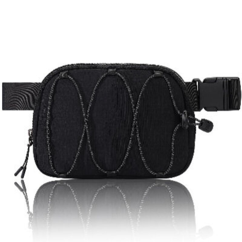 Stylish Women's Black Fanny Pack for Daily Use