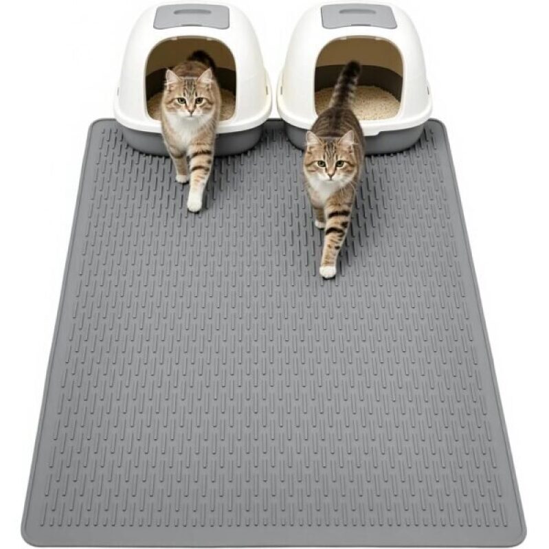 XL Waterproof Cat Litter Mat - Perfect for Multiple Cats