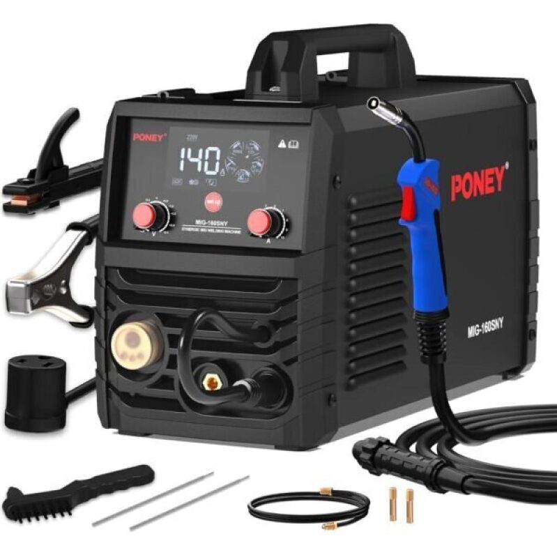 5-in-1 Dual Voltage MIG/MAG/FLUX/TIG/MMA Welding Machine - 35% Off