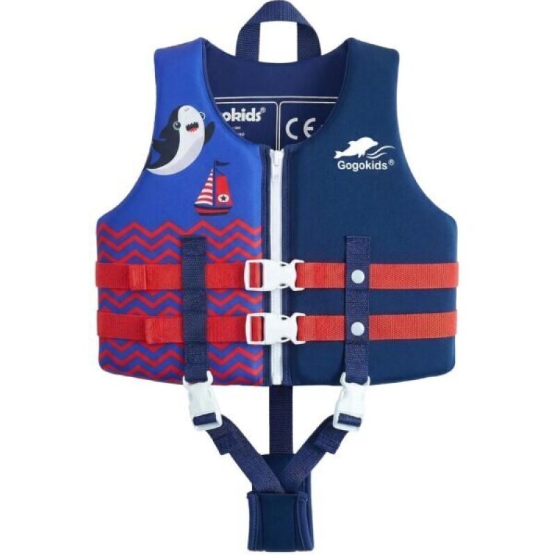 Toddler Swim Vest for Kids: Durable & Adjustable Buoyancy Aid for Ages 2-9