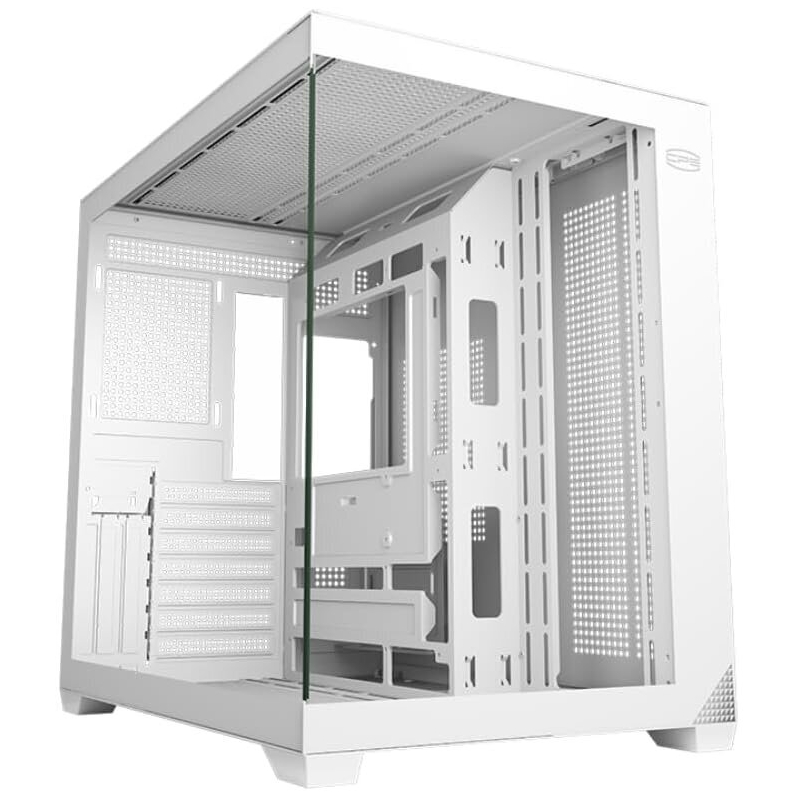 PCCOOLER C3T700 ATX Mid Tower Case - Premium Tempered Glass Design