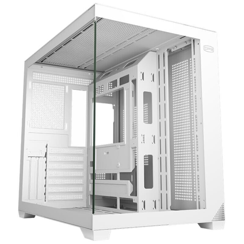 PCCOOLER C3T700 ATX Mid Tower Case - Premium Tempered Glass Design