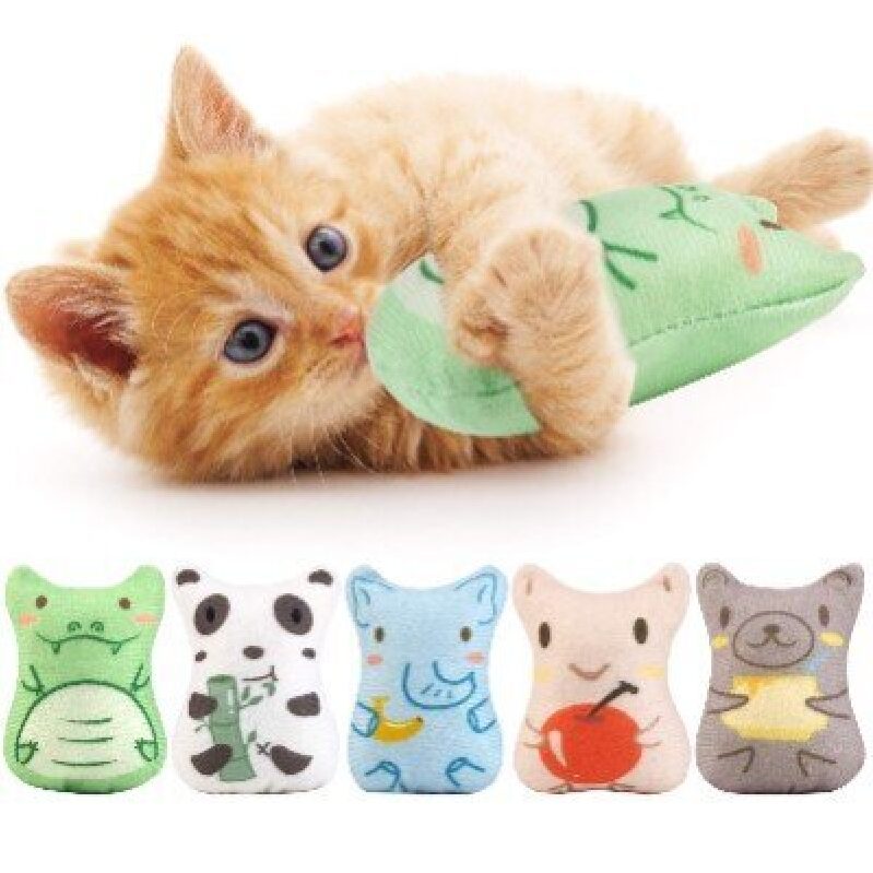 5-Piece Catnip Toy Set for Cats - Fun and Interactive Playtime