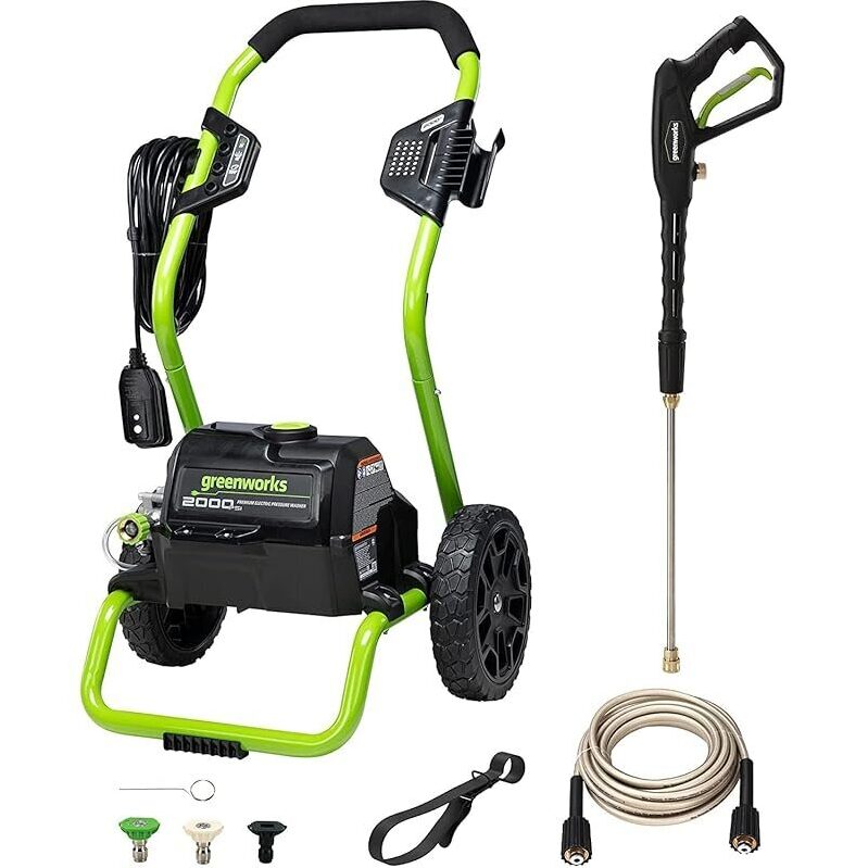 High-Performance 2000 PSI Electric Pressure Washer