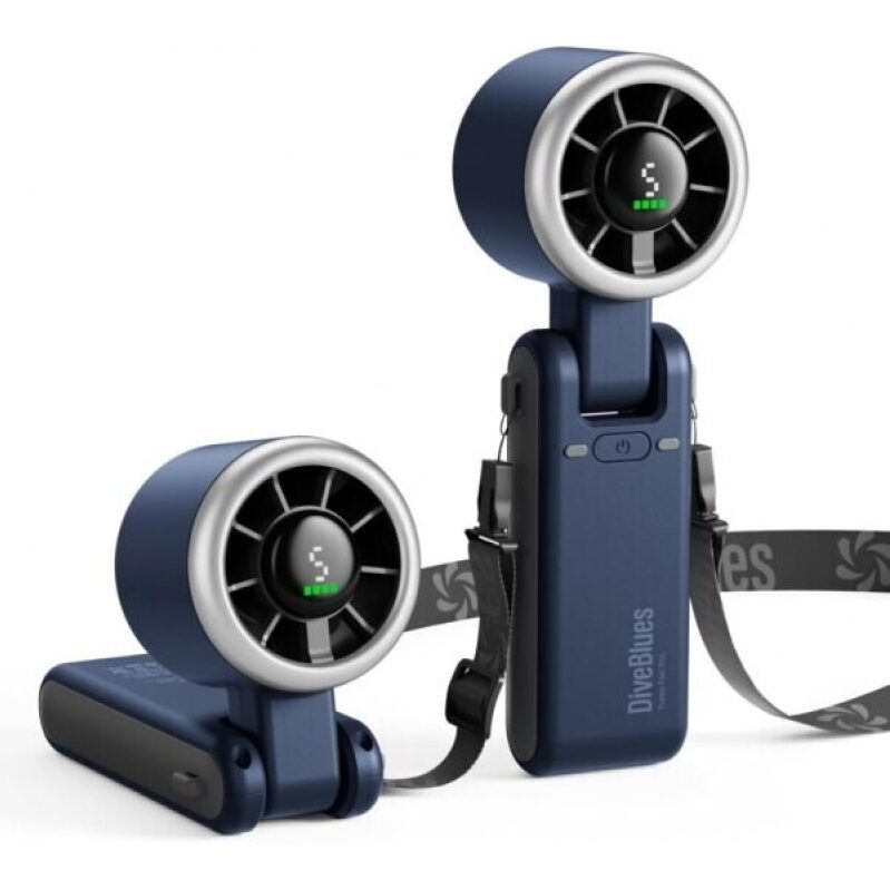 Portable DiveBlues Handheld Turbine Fan - 62% OFF