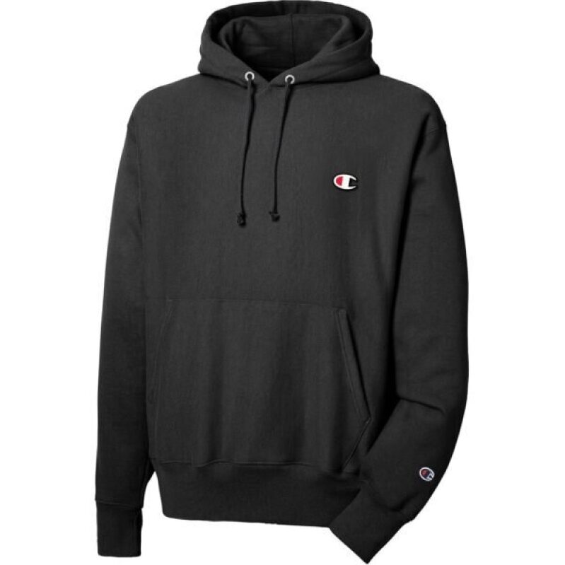 Champion Hoodie - Black Champion Logo Hoodie for Men