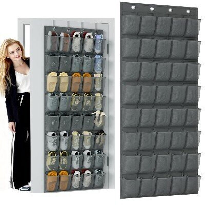 Maximize Space with Homyfort Shoe Organizer - 24 Pockets