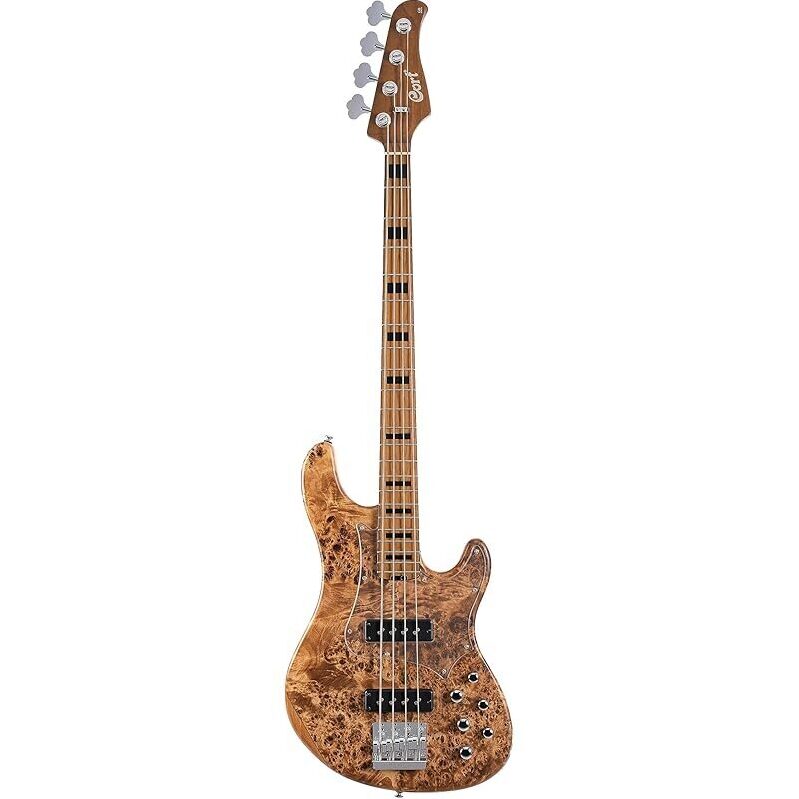Cort GB Series Modern 4 Bass Guitar: Premium Lightweight Bass with Big Single Pickup