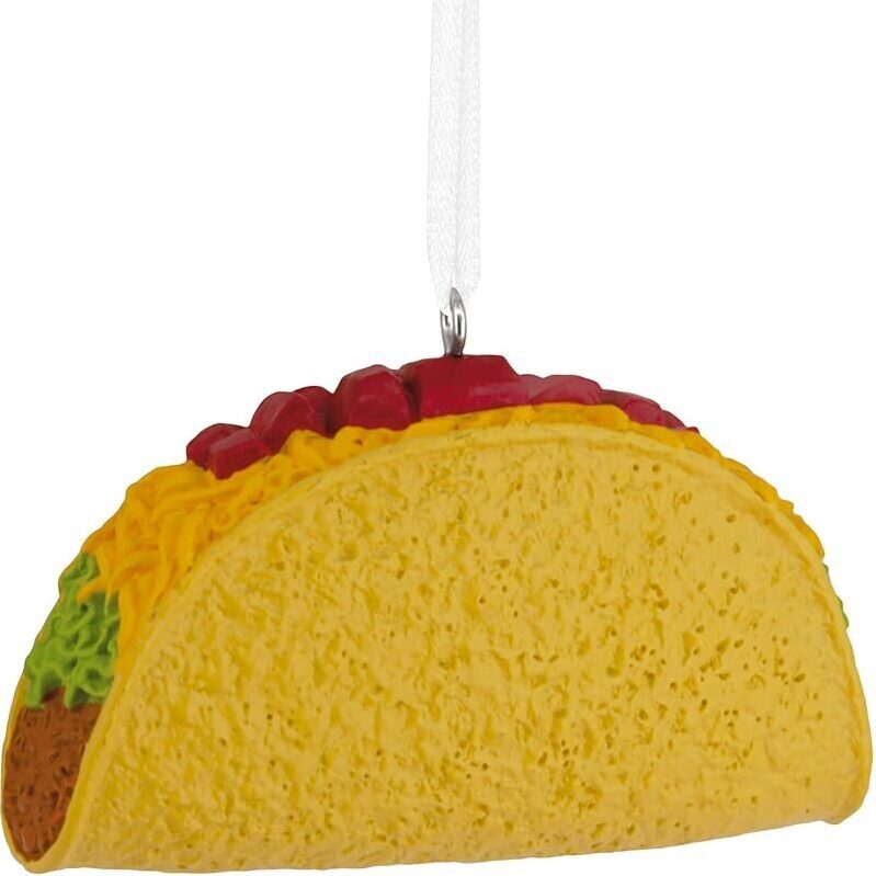 Christmas Taco Ornament: Food-Themed Holiday Decoration