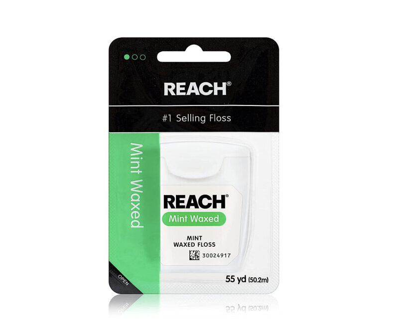 Affordable Reach Mint Waxed Floss - 55 Yards, Prime Eligible