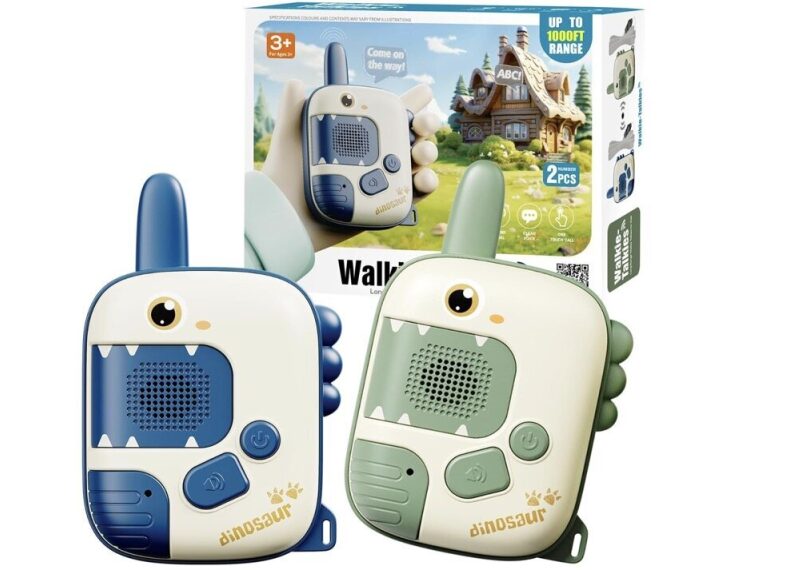 Affordable Dinosaur Walkie Talkies for Kids - Multicolor Options