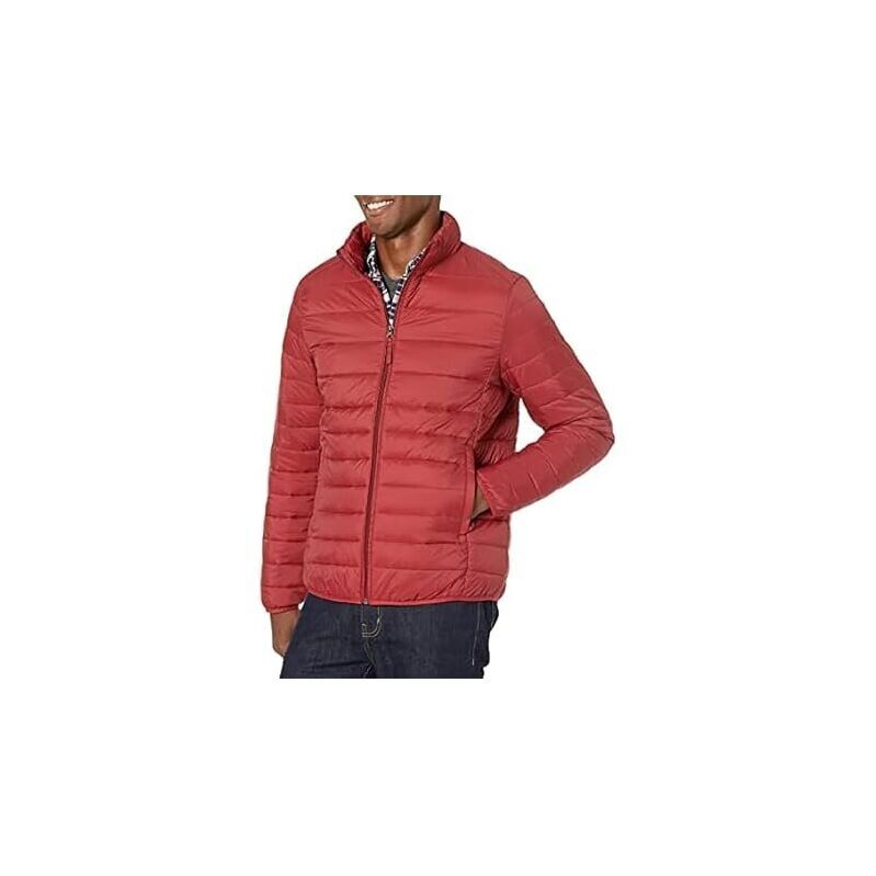 Amazon Essentials Men's Packable Water-Resistant Puffer Jacket