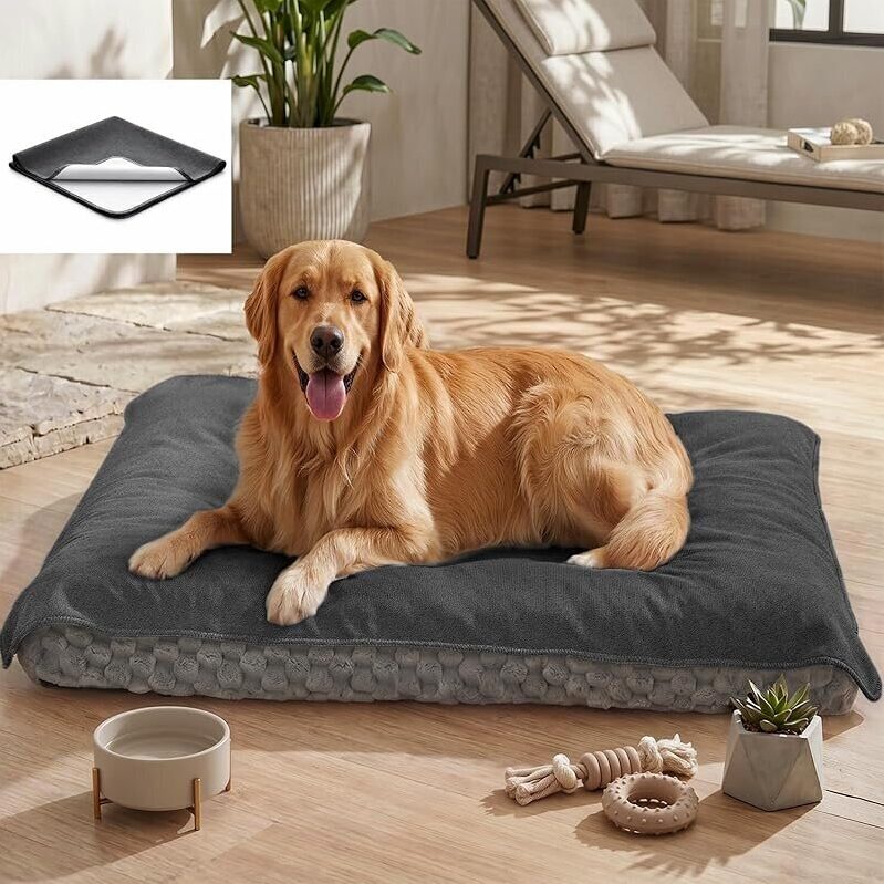 MontVoo Washable Dog Bed Cover 20x20-in - Ultimate Comfort & Protection