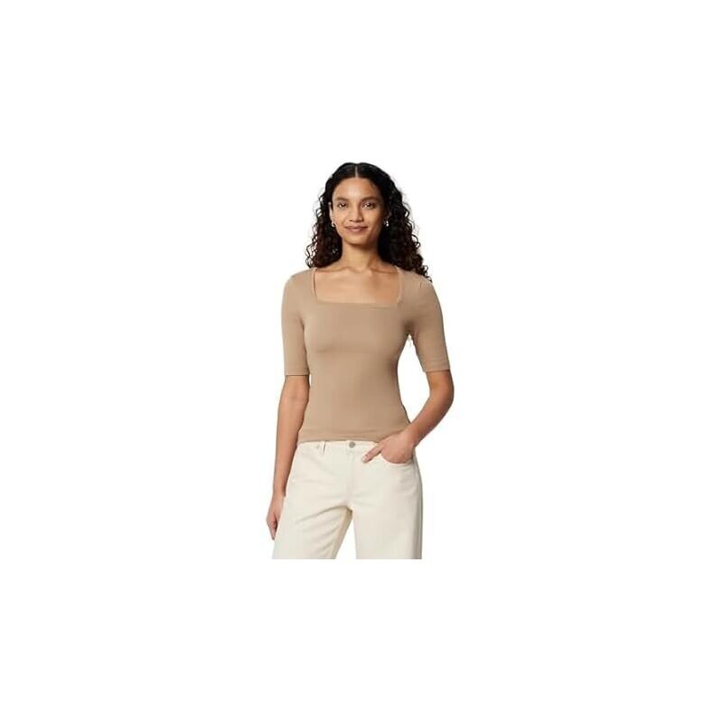 Amazon Essentials Women Half Sleeve Square Neck T-Shirt - Ultimate Comfort