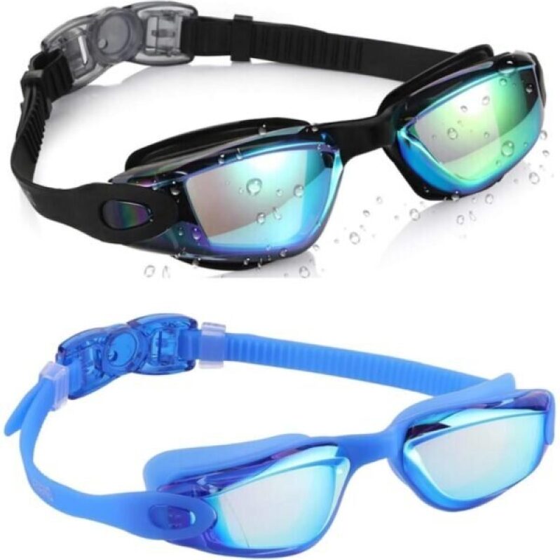 Aegend Youth Swim Goggles - Anti-Fog, Anti-UV, Comfort Fit, 50% Off